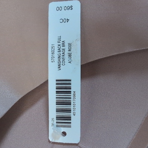 Soma Bra Vanishing Back Full Coverage Adobe Rose 40C NWT - Picture 6 of 6